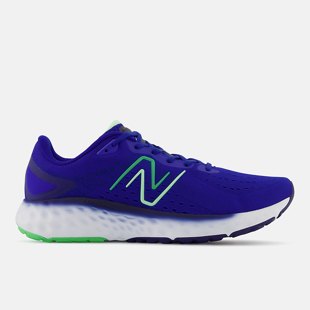 New Balance Fresh Foam Evoz v2 Shoes Blue with Vibrant Spring